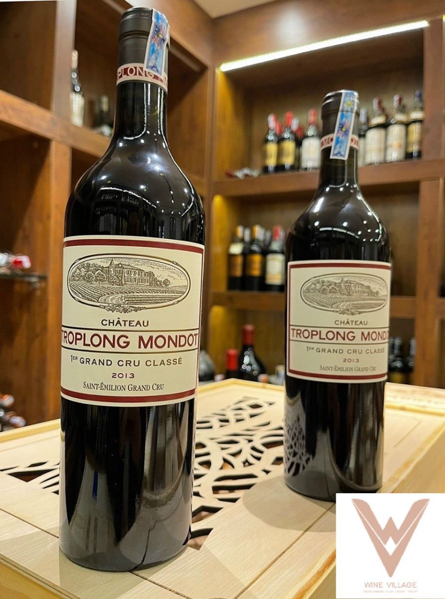 Rượu Vang Pháp Chateau Troplong Mondot  2013 tại hà nội